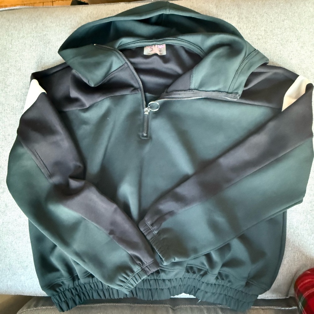 Betsey Johnson Green and Black Women's Top